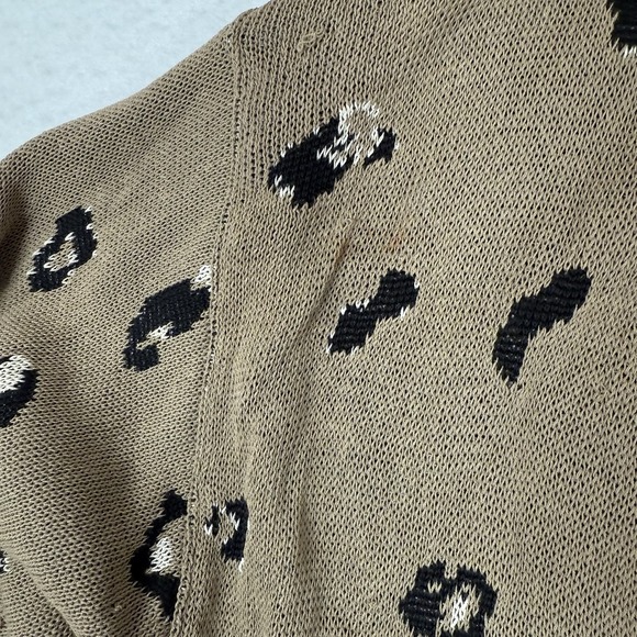 Escada by Margaretha Ley Vintage Animal‎ Print Cardigan Sweater - Picture 10 of 11
